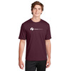 Model wearing is Maroon Sport-Tek® PosiCharge® RacerMesh® Tee.