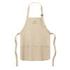 Model is wearing Port Authority® Medium-Length Apron with Pouch Pockets.