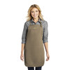Model is wearing Port Authority® Easy Care Full-Length Apron with Stain Release.