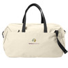 Mercer+Mettle® Claremont Duffel bag in Warm Quartz color front view.