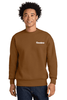 Finnleo embroidered crewneck sweatshirt in Clay