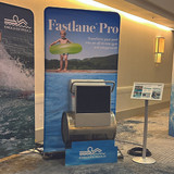 Fastlane Swim Cradle Display Backdrop