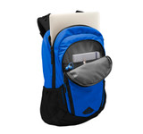 The North Face Connector Backpack in blue color open