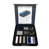 Endless™ Pools Modular Swatch Kit open facing forward. 