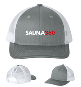 PA Snapback Ponytail Trucker Cap Grey