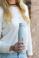 ACUARA 600mL DOUBLE WALL BOTTLE Silver