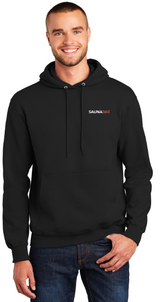 PA Tall Essential Fleece Pullover Hooded Sweatshirt Black