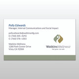 Watkins Wellness Business Card