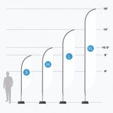 Golden Anniversary Financing Event - 9' Feather Flag Heights