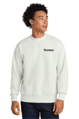 Finnleo embroidered crewneck sweatshirt in Bone