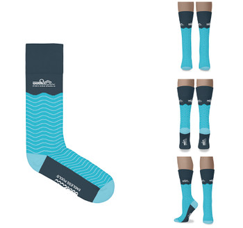 Knitted Custom Cotton Crew Sock