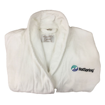 Hot Spring Spa Robe in white color
