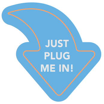 Plug-N-Play Outlet Display sign