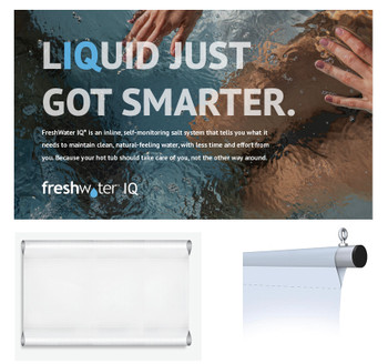 FreshWater IQ Hanging Banner