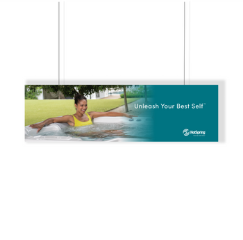 Hotspring Hanging Banner UYBS 14x4
