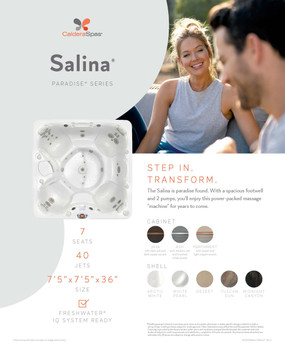 Paradise Salina Spa Stand Graphic 13 x 16