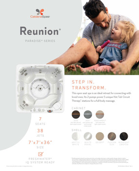 Paradise Reunion Spa Stand Graphic 13 x 16