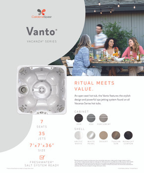 2025 Vacanza Vanto Spa Stand Graphic