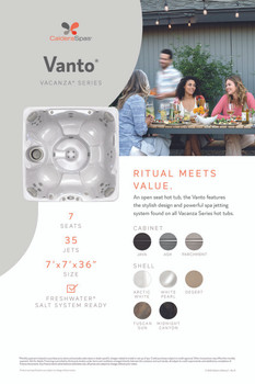 2025 Vacanza Vanto Spa Stand Graphic
