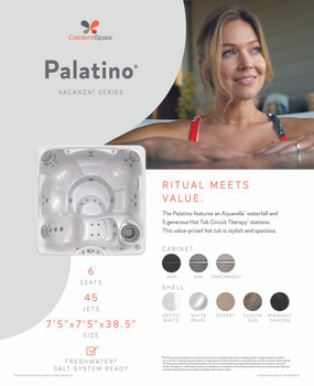 Vacanza Palantino Spa Stand Graphic 13 x 16