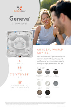 Utopia Geneva Spa Stand Graphic 11 x 17