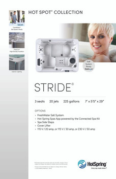 HotSpot Stride Spa Stand Graphic 11 x 17 (2025)
