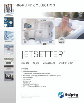 Highlife Jetsetter Spa Stand Graphic 13 x 16 (2025)