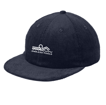 River Blue Navy Corduroy Cap