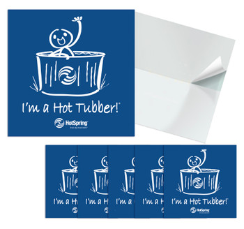 "I'm a Hot Tubber" Decal pack