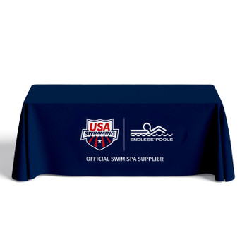 EP USAS 6' Table Throw front