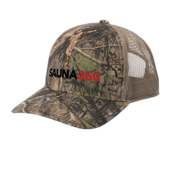 Russell Outdoors Camo Snapback Trucker Cap