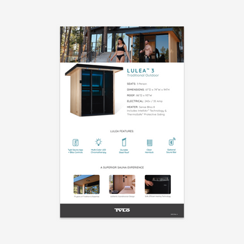 Lulea 3 Sauna Sign