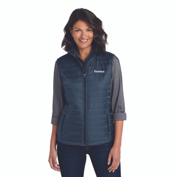 Finnleo Women’s Port Authority Packable Puffy Vest