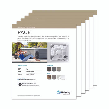 2026 Hot Spot Collection Spa Stand Graphic Set 13 x 16 PK 6 (Coming Soon)