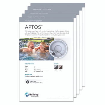 2026 Freeflow Collection Spa Stand Graphic Set 11 x 17 PK 5 (Coming Soon)