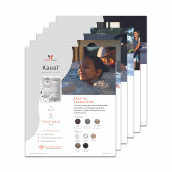 2026 Paradise Series Spa Stand Graphic Set - 13 x 16 PK6 (Coming Soon)