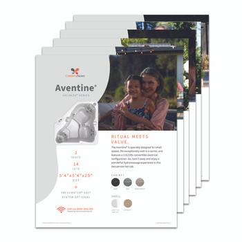 2026 Vacanza Series Spa Stand Graphic Set 13 x 16 PK6 (Coming Soon)