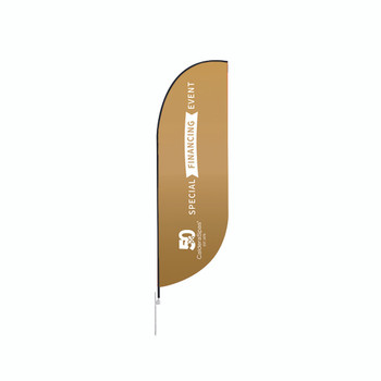 Golden Anniversary Financing Event - 9' Feather Flag  Single