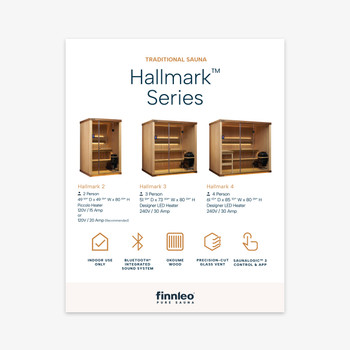 Hallmark Sauna Decal - 8" x 10"