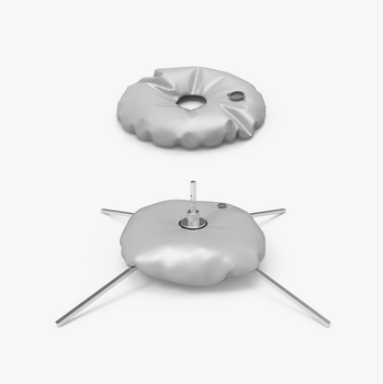 Water bag on light gray background.