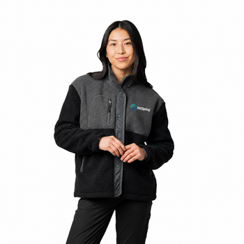 Storm Creek® Women's Warm Up Colorblock Sherpa Fleece Jacket