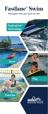 Fastlane Swim Display Backdrop