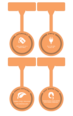 Wobblers in Orange color