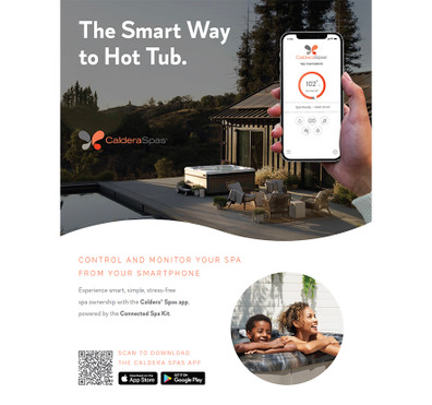 Connected Spa App Easel Back Display 2-pk