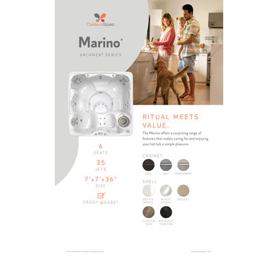 Vacanza Spa Stand Graphic Set 11 x 17