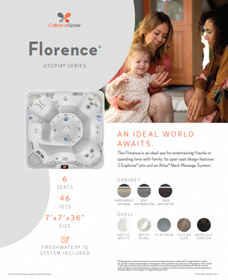 Utopia Florence Spa Stand Graphic 13 x 16