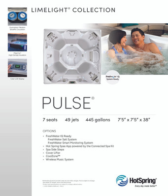 Limelight Pulse Spa Stand Graphic 13 x 16 (2025)