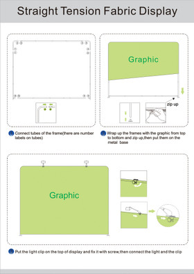 8x8 tension display installation guide. 