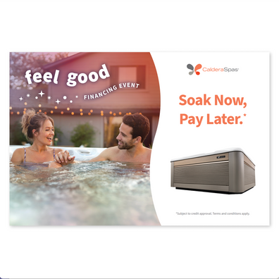 Financing Event Hanging Banner – Large