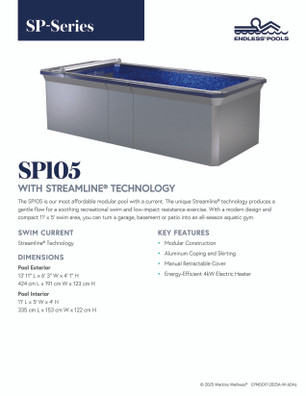 SP105 Sell Sheet front page. Sold in Packs of 25. 